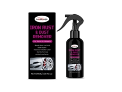 Spray para eliminar el óxido de las llantas del coche