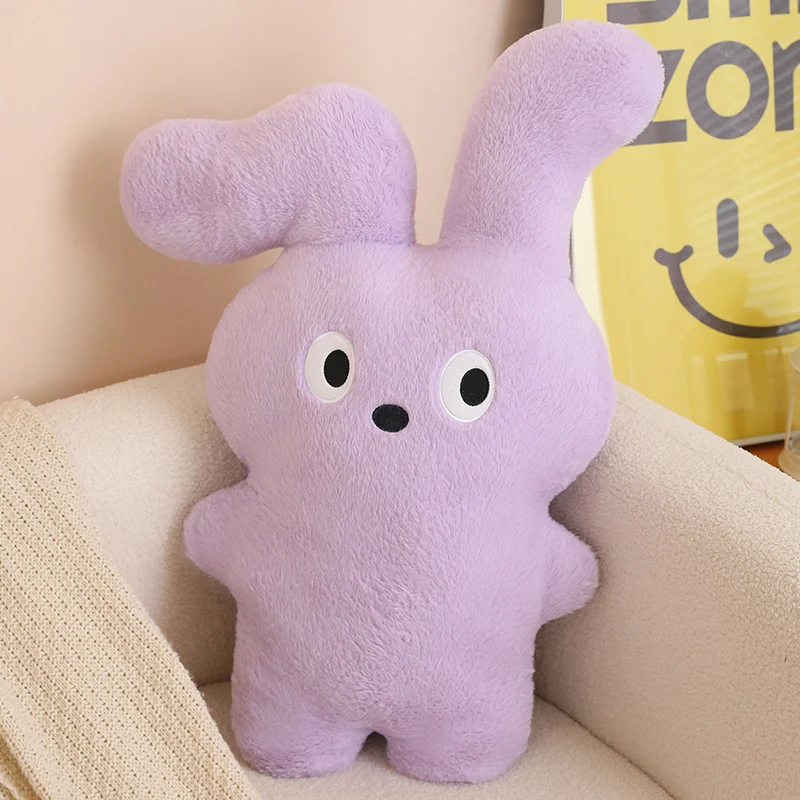 (morado 70cm) Cojín Decorativo Para Sofá Con Diseño De Conejo De Orejas Largas Para Adultos