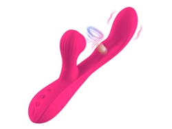 Vibrador De Masaje De Succin Y Bofetadas Multifrecuencia Para Mujeres (rojo)