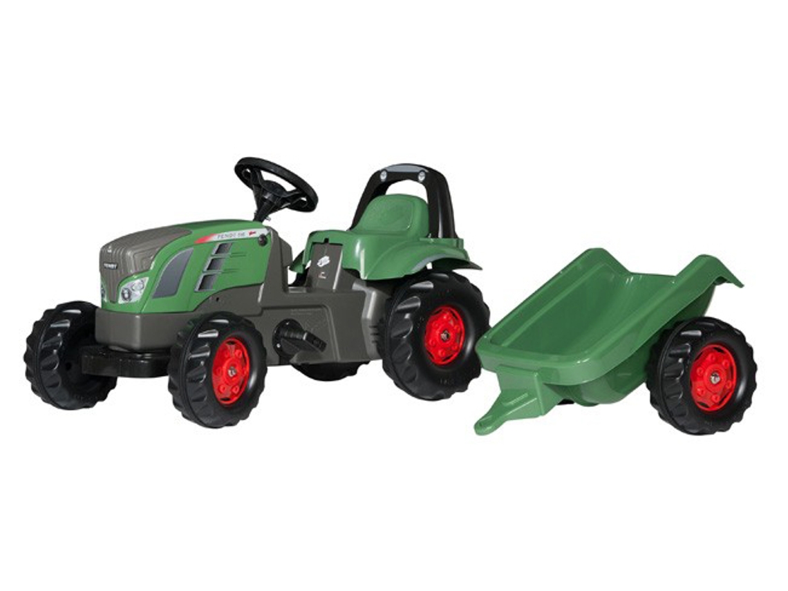 Conjunto de Tractor Fendt Vario 516 ROLLYTOYS Kid con Remolque