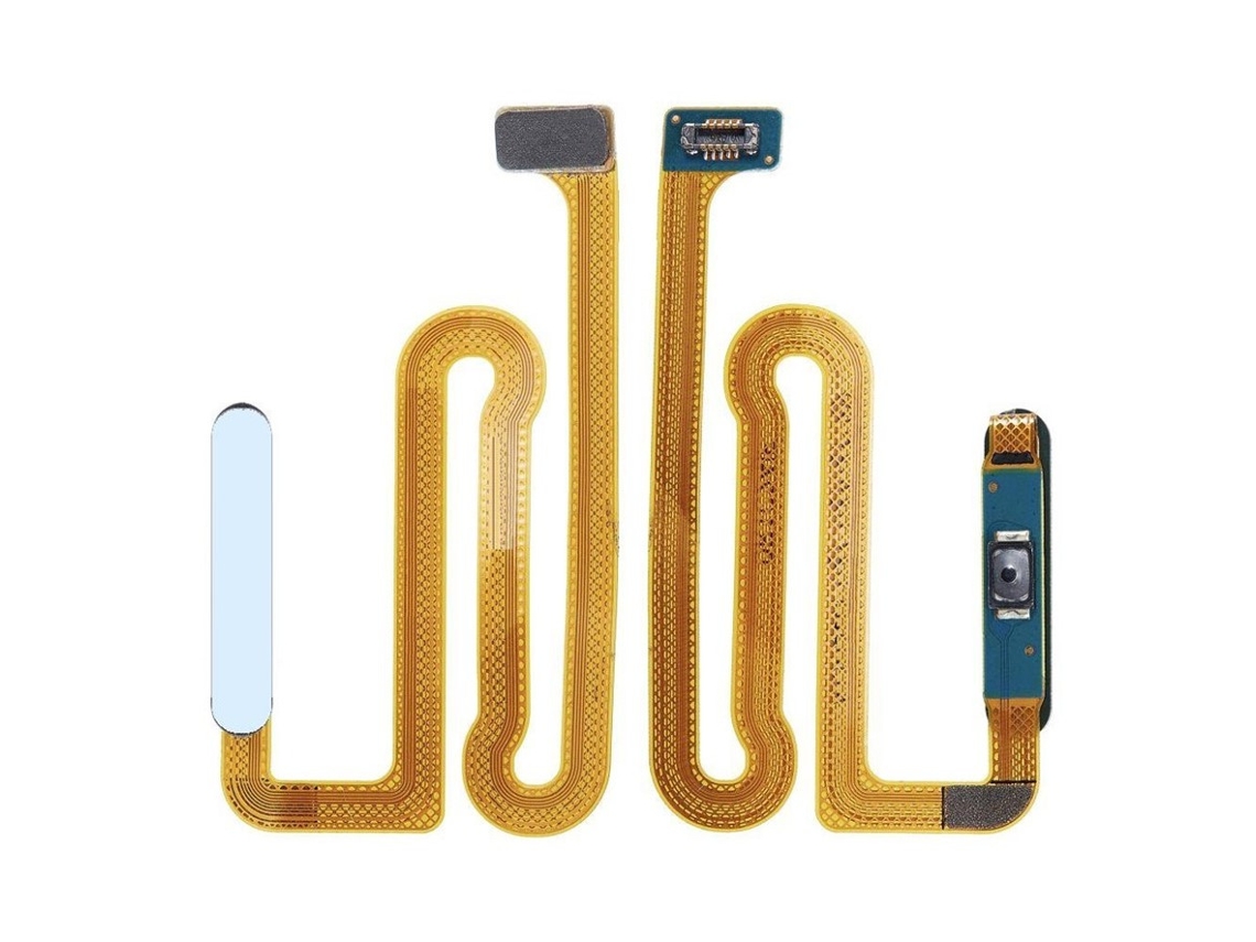 Boton Encendido / Huella Compatible Para Samsung Galaxy M13 Repuesto Azul Claro