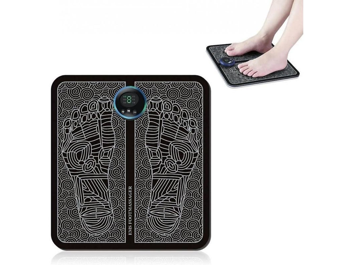 Dan26-almohadilla De Masaje De Puntos Acupuntura Para Pies Con Pulso De Corriente Micro Smart Control Remoto Bwx A