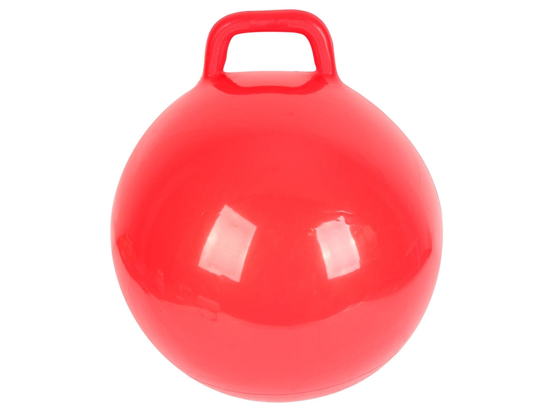 2026-pelota Hinchable De Color Solido Con Asa Para Saltar Niños Adultos Juguete Ejercicio Bounce Ball