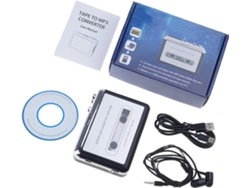 Convertidor Portátil De Casete Usb A Mp3 Para Digitalizar Archivos