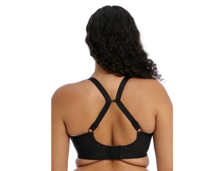 Sujetador de Mujer ELOMI Aros Energise Negro (110 cm G)