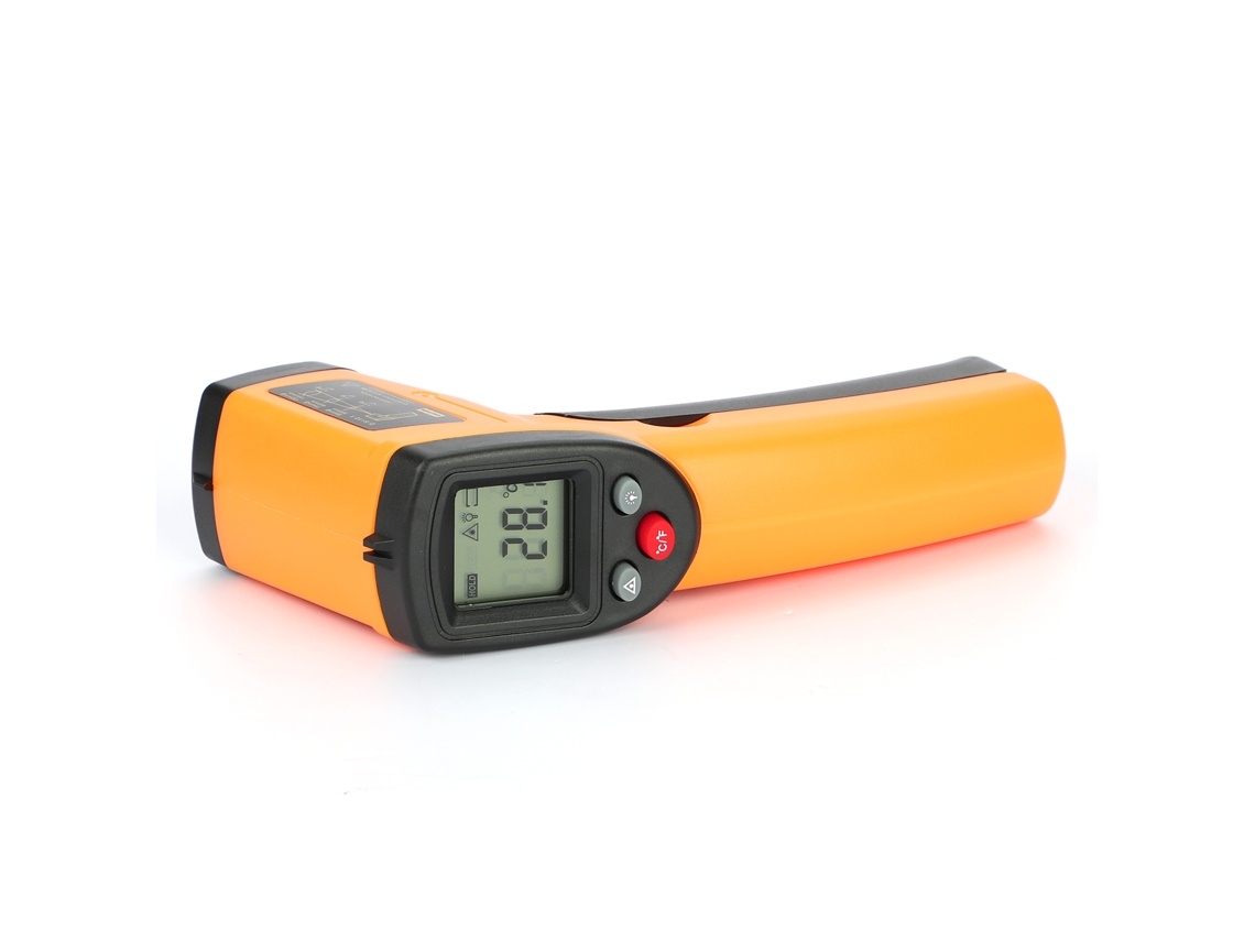 Termómetro Infrarrojo Portátil Con Pantalla Lcd, Rango De Medición De -50 A 380 ℃, Comprobador Electrónico.