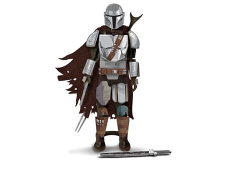 Juego Criativo DISNEY Maqueta de madera para pintar Star Wars The Mandalorian (Edad Mínima Recomendada: 4 años)