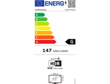 Smart TV LG 77M39LA (G - 4K Ultra HD - 77)