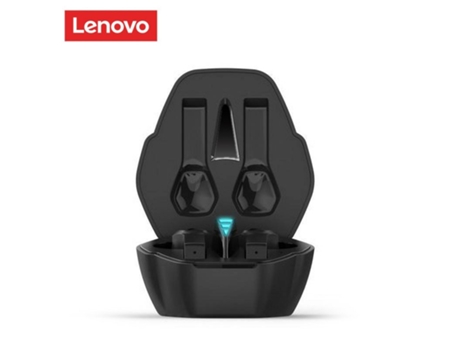 Auriculares Bluetooth True Wireless Lenovo Hq08 Sports Music Gaming con efecto de iluminación LED negro
