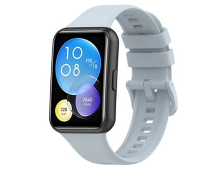 Correa de Silicona impermeable para Huawei Watch Fit 2 - azul claro