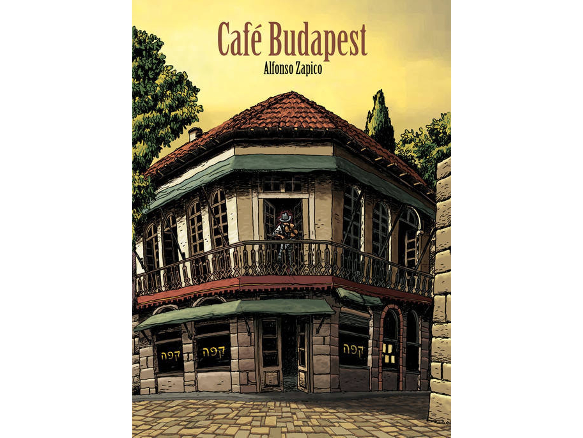 Libro Cafe Budapest de Alfonso Zapico (Español)