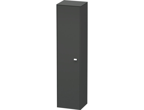 Armario DURAVIT Brioso alto 177,0x42,0x36,0 cm 1 puerta abatible a la izquierda 1 balda de madera 3 baldas de cristal