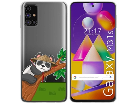 Carcasa Samsung Galaxy M31s TUMUNDOSMARTPHONE Dibujos Transparente Multicolor