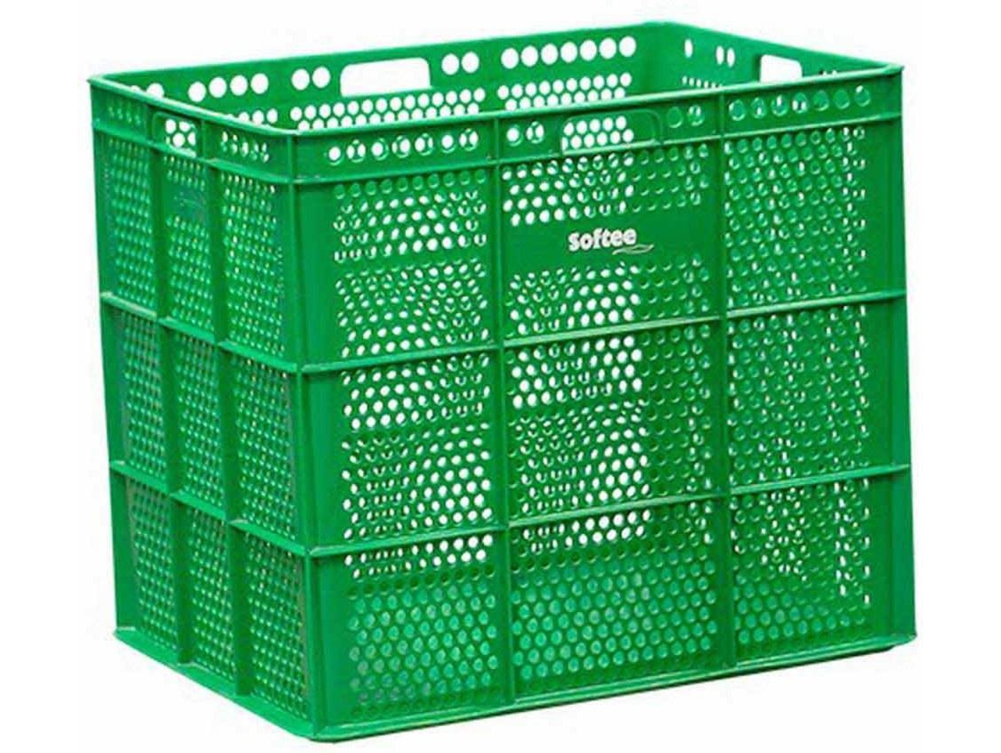 Caja de Plastico SOFTEE Verde (47.5x53.5x62 cm)