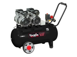 Compresor Silencioso 50L 2.8Hp 2 Cabezas Ref.Ca-Pro50S2 Cevik