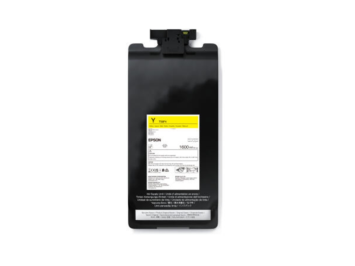 Tinta amarilla para impresoras Epson serie P de 64 pulgadas, 1600 ml.