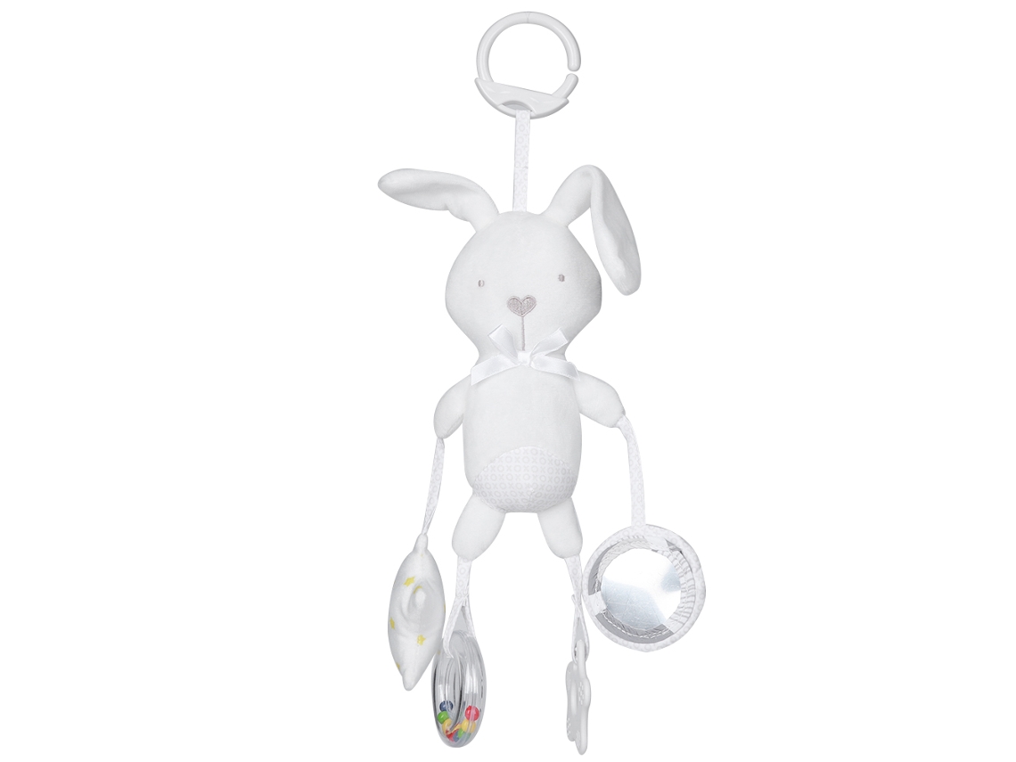 Sonajero Colgante Para Bebé Con Chicle, Diseño De Conejo, Elefante, Perro Y Mapache.