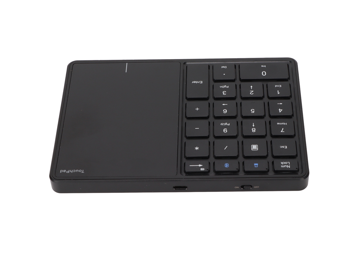 Teclado Numérico Inalámbrico Con Touchpad 22 Teclas Numpad