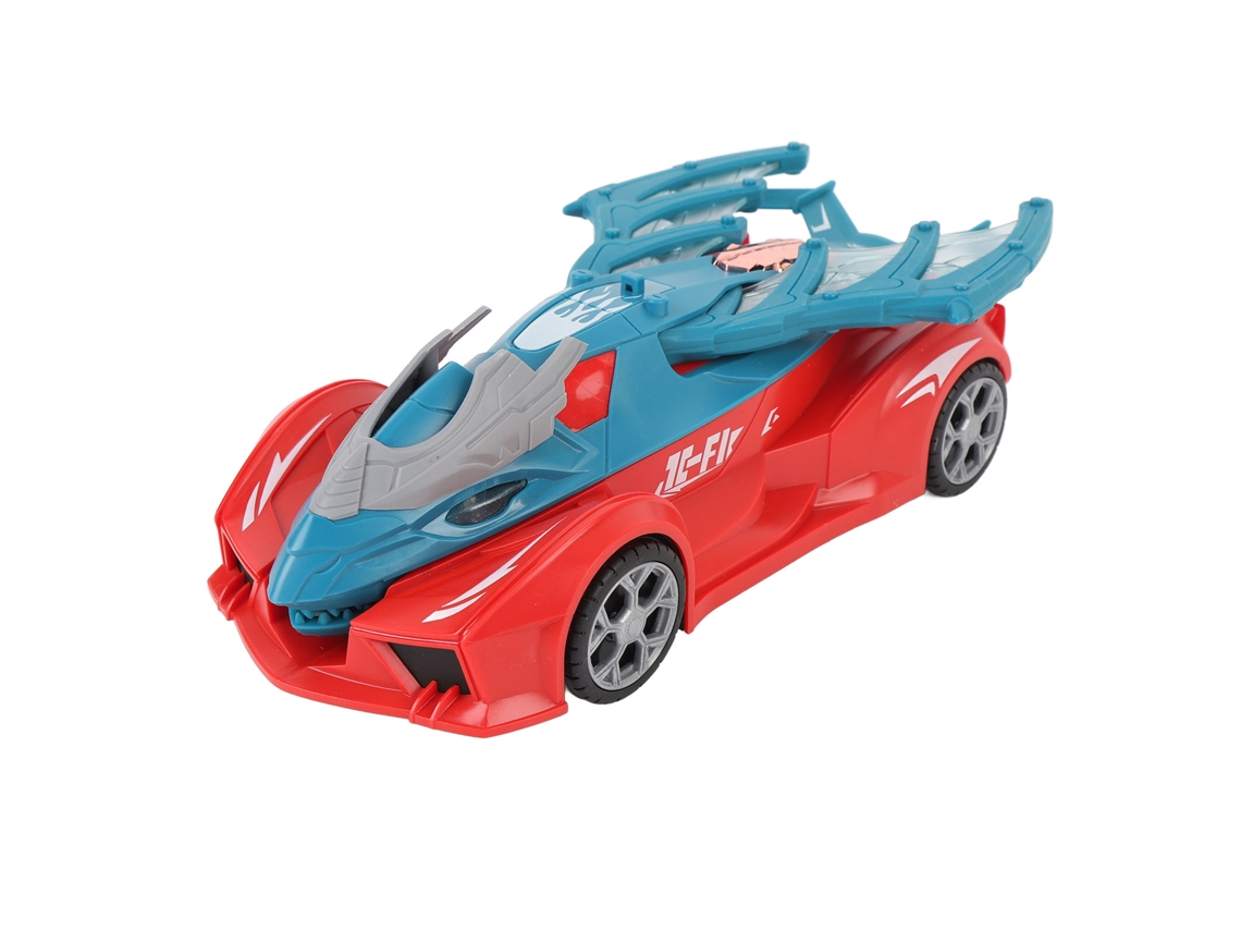 -juguete De Coche Dinosaurio Transformable Con Música Dinámica, Luces Coloridas Y Estuntes Mecánicos Rotativos