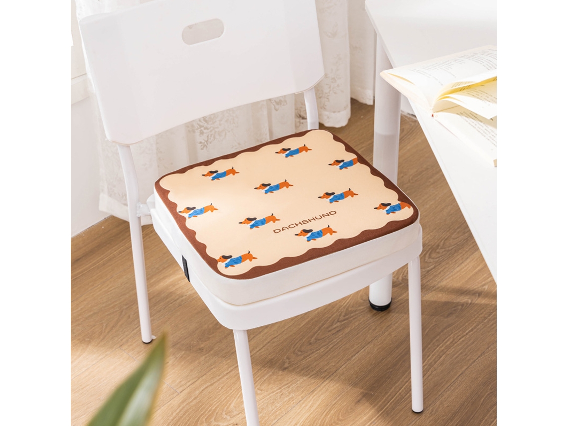 Asiento elevador Eifson de 10 cm de grosor con hebilla de seguridad (para perros salchicha)