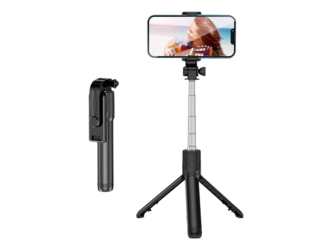 2026-palo Selfie Tripode Extensible Con Control Remoto, Bastón Selfie Plegable Para Vídeo En Vivo Portátil
