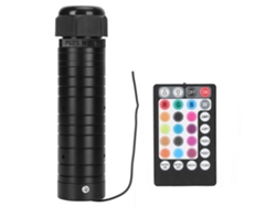 Fuente De Luz Led Rgb De Fibra Óptica De 12 V Con Control Remoto Y Aplicación Para Decoración De Automóviles.