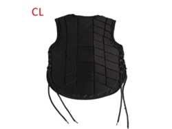 Chaleco de seguridad cómodo y protector para niños y niñas, entrenamiento de equitación.