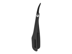 Cortador De Barba Plegable De Acero Inoxidable Manual Seguro Recto Para Hombres Sin Hoja Negro
