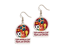 Pendientes con temática del Mundial 2026: un accesorio de moda para aficionadas.