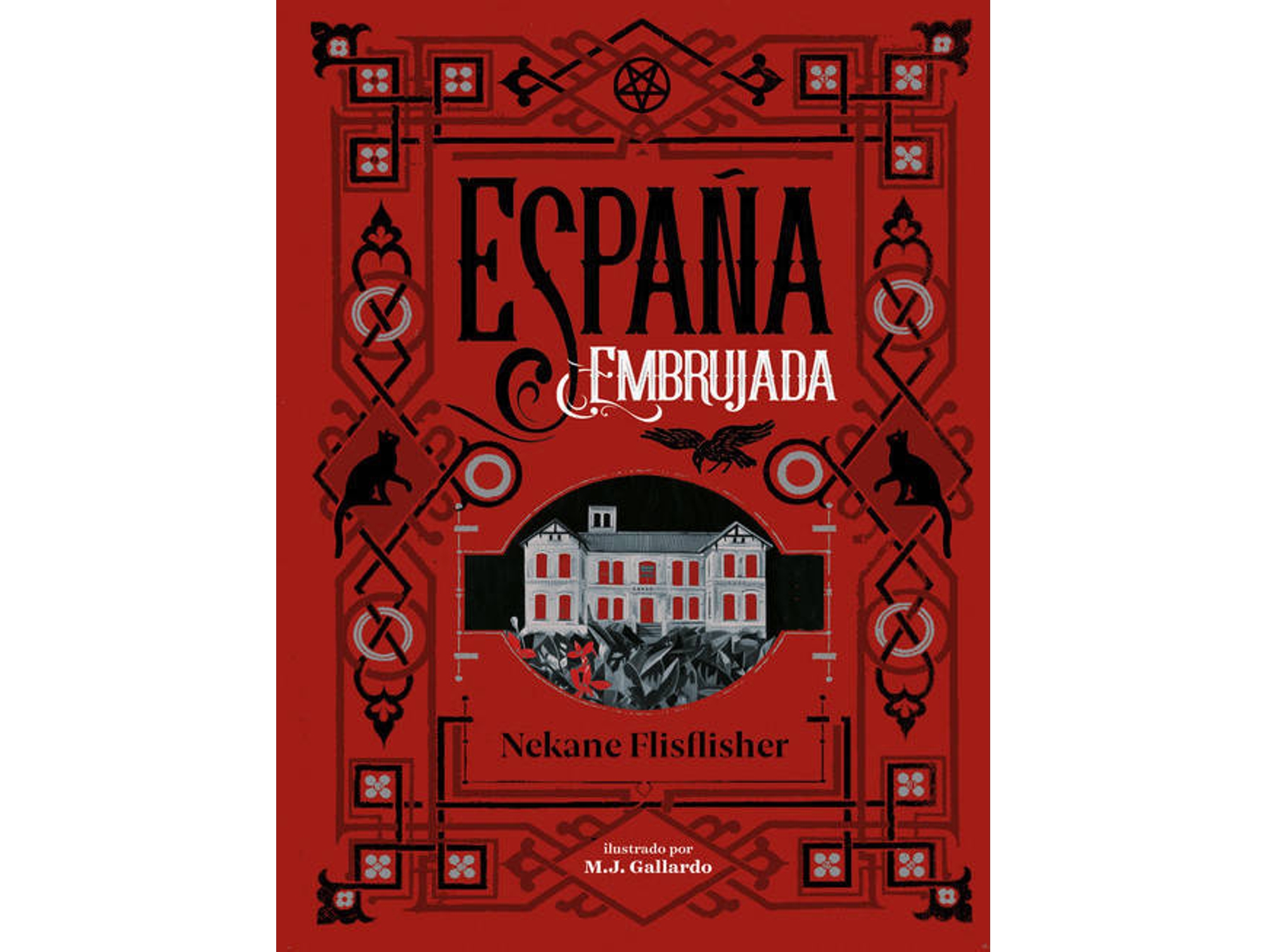 Libro España Embrujada de Nekane Flisfisher (Español)
