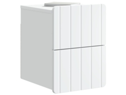 Maison Exclusive - Mesita De Noche De Pared Con Cajón 2 Pcs 33 X 34,5 X 43 Cm