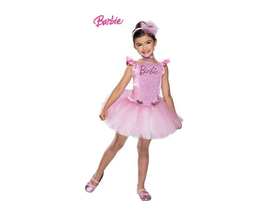 Disfraz de Niña RUBIE'S Bailarina Barbie  (5 - 6 años)