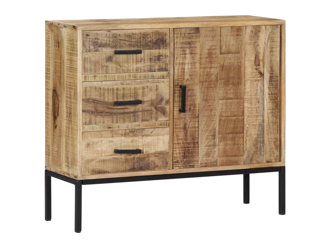 Lovely Home Aparador 88X30X73 Cm Madera de Mango Maciza