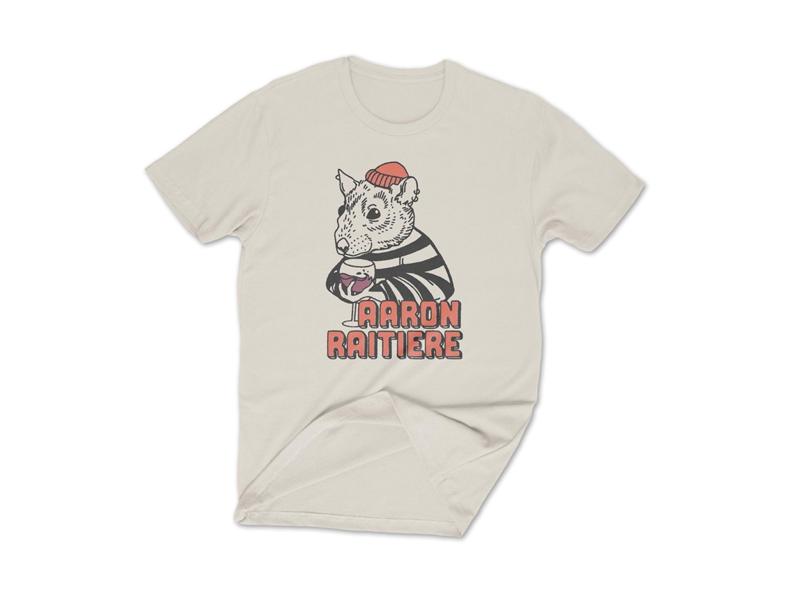 Aaron Raitiere French Rat T-shirt Rockinstone Unisex Adults Best Sellers Size:m