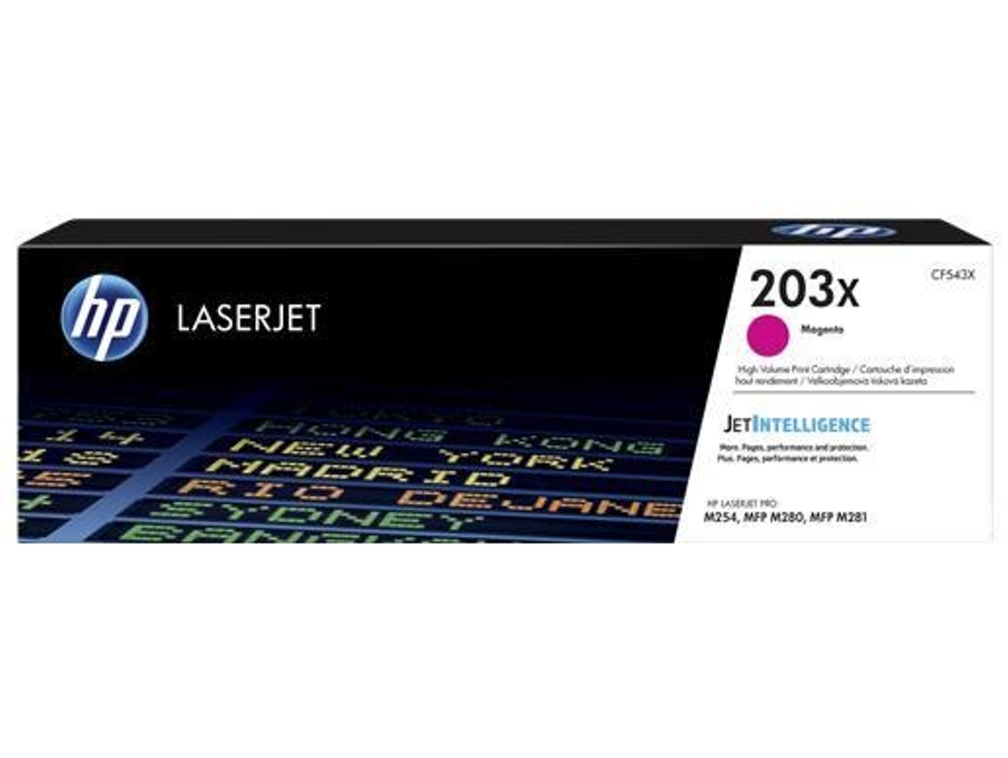 Tóner HP 203X Magenta