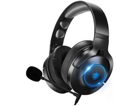 Auriculares Gaming ENZONS para Ps4 Inalámbrico con Micrófono Desmontable Cancelación de Ruido Inalámbrico Bluetoo