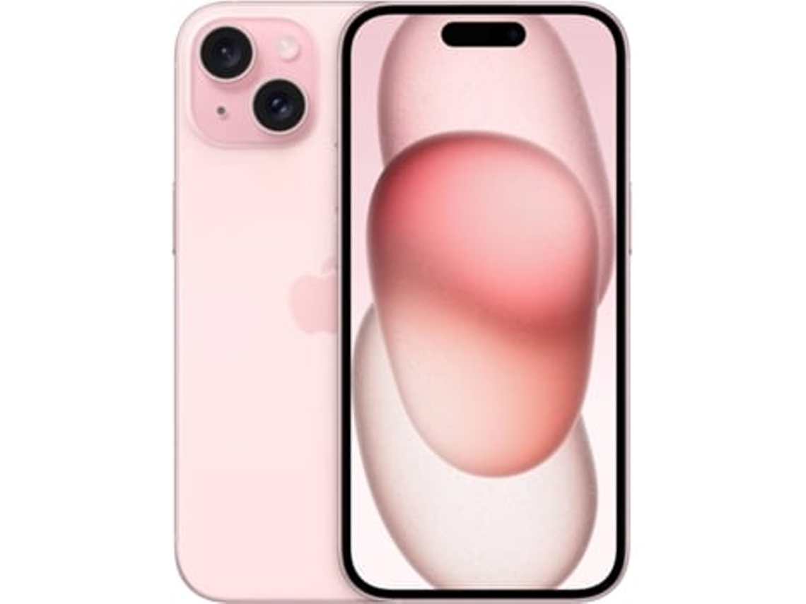iPhone 15 APPLE (Reacondicionado Señales de Uso - 6.1'' - 6 GB - 128 GB - Rosa)