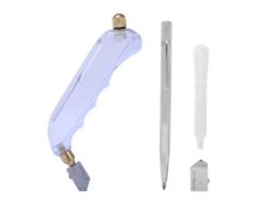 Herramienta de corte de vidrio con rodillo de aceite de acero de tungsteno/acero 45 para minerales de diamante