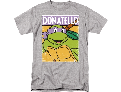 Camisetas Unisex DEEPSTONE Distressed Donatello Photo Teenage Mutant Ninja Turtles brezo atlético (XXL)