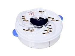 Trampa eléctrica para moscas para control de plagas en interiores, métodos físicos para atrapar moscas y otros insectos de forma segura, adecuada para el control de plagas en interiores.