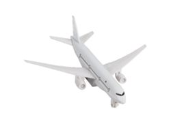 Avión de juguete 777 de 2026. Fabricado en aleación duradera, seguro y con un diseño exquisito. Incluye música y luces. Estimula la creatividad. Modelo de avión blanco.