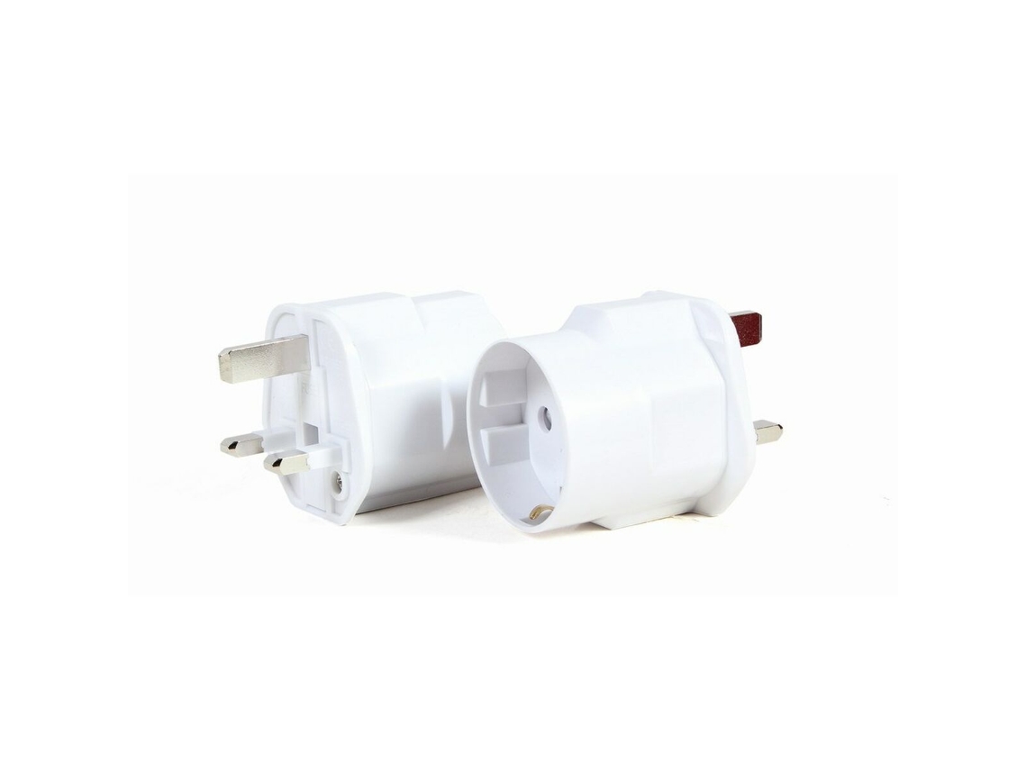 Adaptador de Corriente GEMBIRD A-AC-EUFUKM-01 Tipo F Tipo G