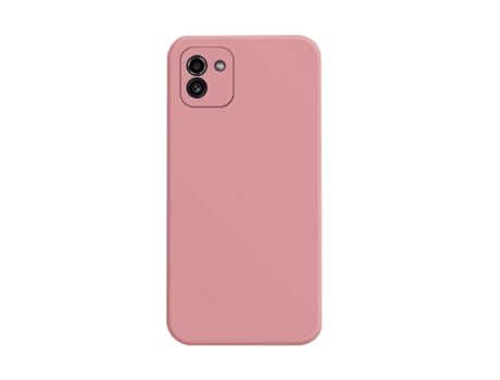 Funda para Samsung Galaxy A03 GIFT4ME Silicona Rosa