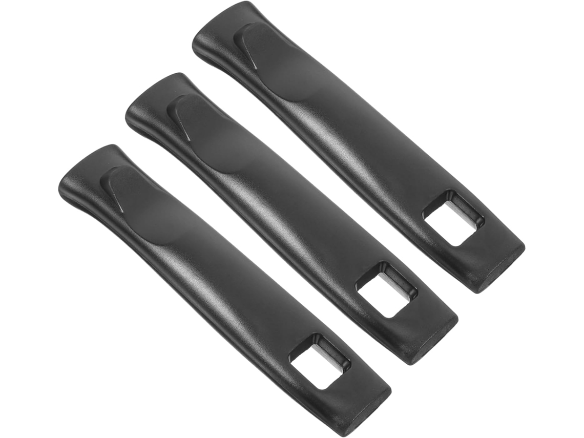 Juego de 3 mangos de cocina extraíbles y resistentes al calor, compatibles con diversos utensilios de cocina. Juego de 3 piezas Gokoco.