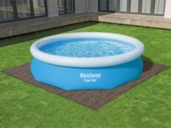 Piscina Hinchable BESTWAY (50 x 500.4 - Plástico - Marrón)