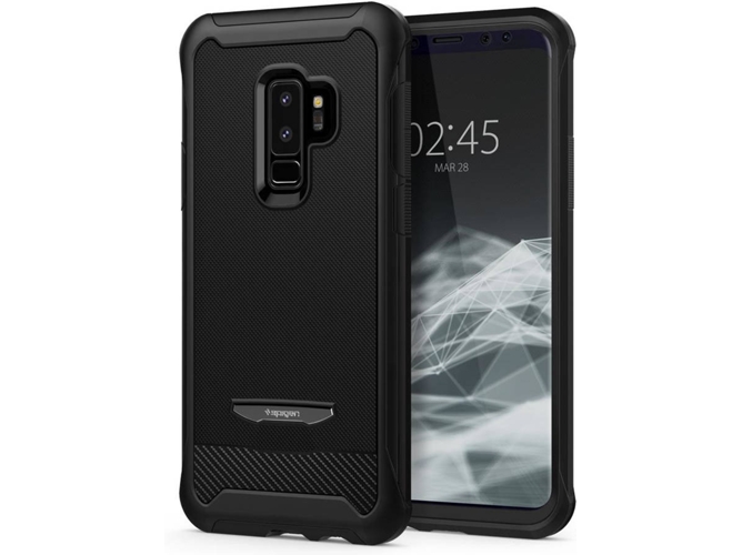 Carcasa Samsung Galaxy S9+ SPIGEN 593CS22979 Negro
