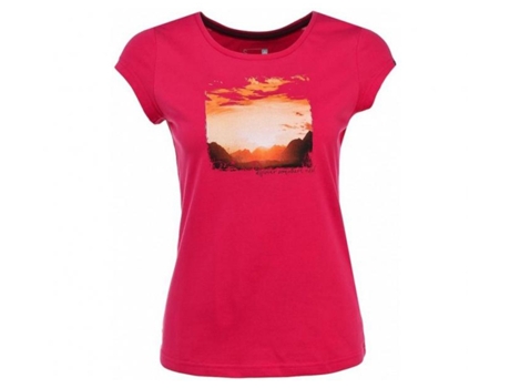 Camiseta de Mujer ADIDAS Landscape Tecnologia Climalite Rosa (2XS)
