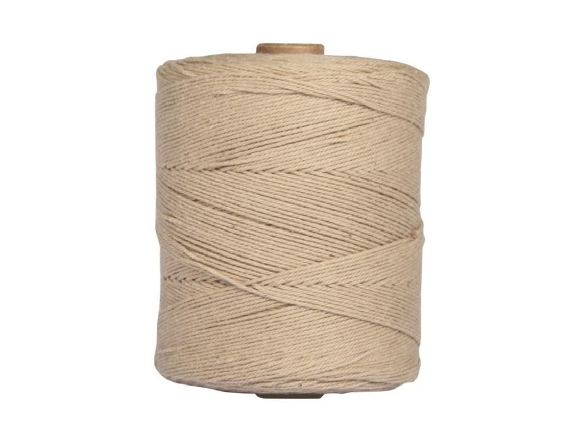 Hilo de ganchillo 0,8 mm ø, beige, 220 m