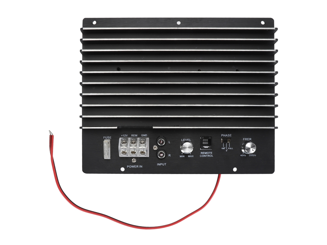 Placa Amplificadora Para Coche De 12 V Y 1000 W Con Disipador De Calor De Aluminio, Panel Profesional