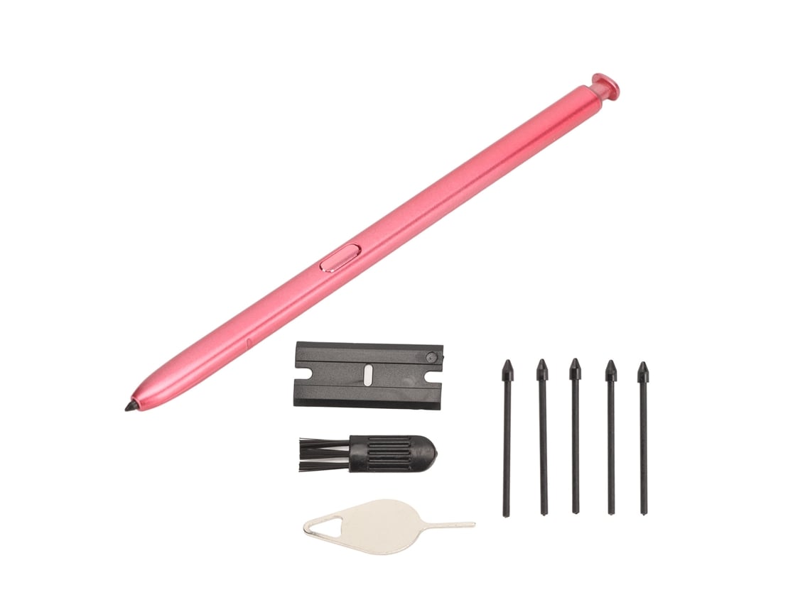 Pluma Stylus (alta Sensibilidad Para Samsung Galaxy Note 10/note 10 Plus) Con Puntas De Repuesto Rosa